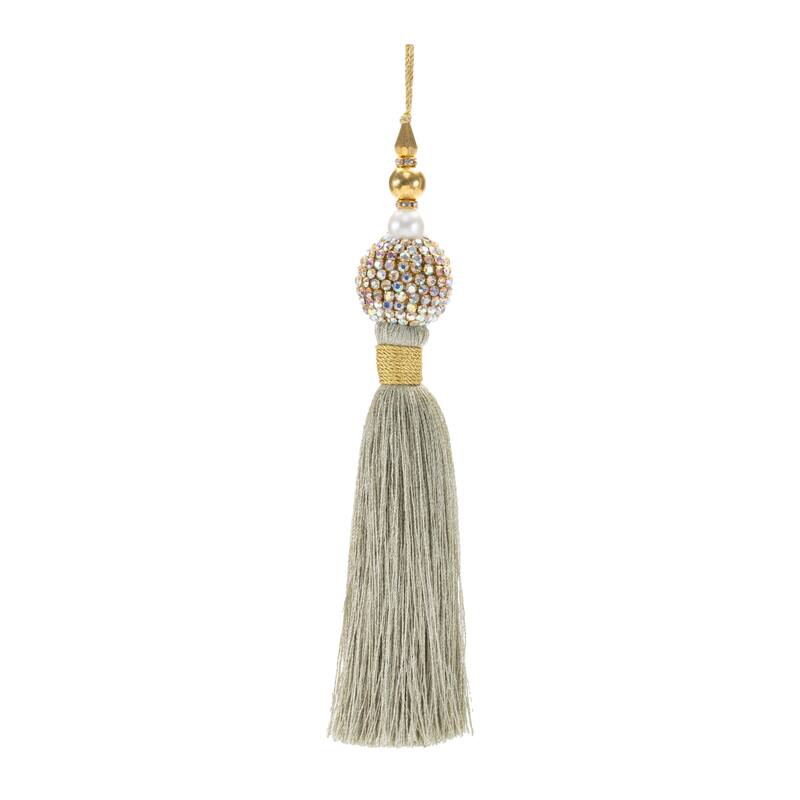 Jeweled Tassel Ornament (Set of 4) - N/A