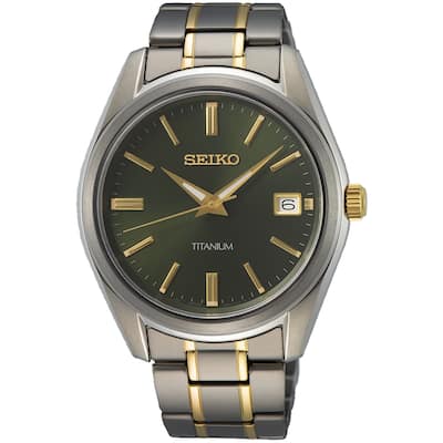 Seiko Men's Essentials Green Dial Watch - SUR377 - 6 (36)
