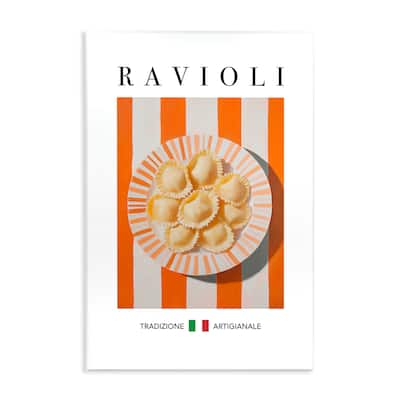 Stupell Traditional Ravioli Pasta Wall Plaque Art Design By Andreas Magnusson