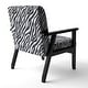 preview thumbnail 22 of 24, Designart "Zebra Striped " Upholstered Cabin & Lodge Accent Chair and Arm Chair