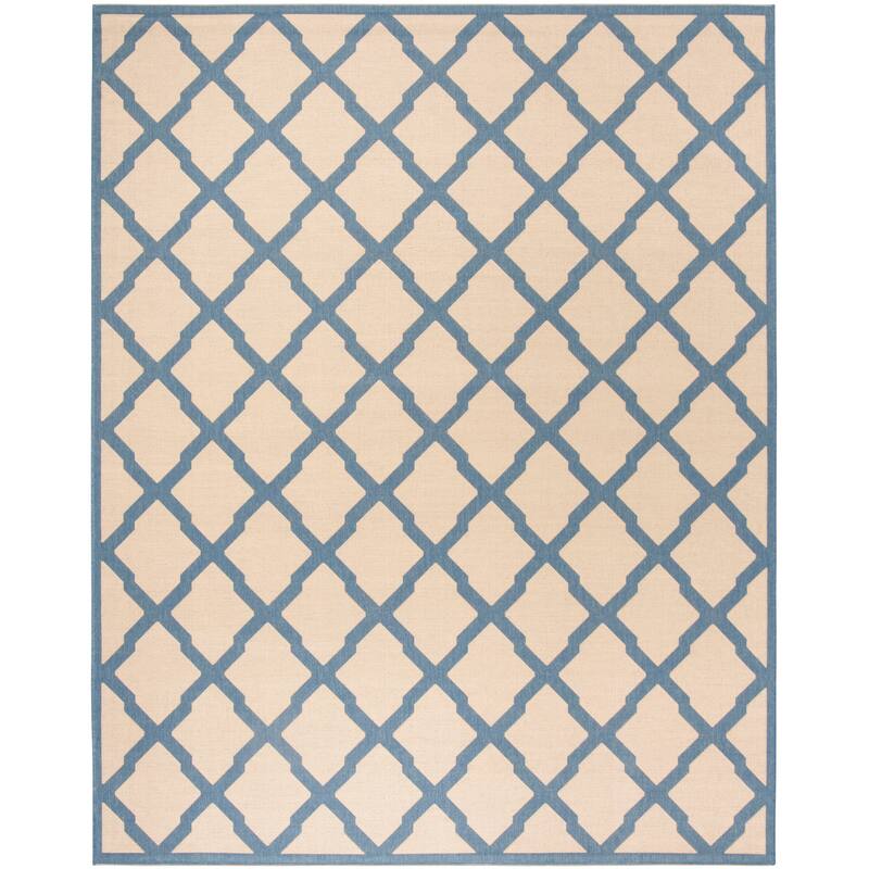 SAFAVIEH Linden Shirleyann Trellis Indoor/ Outdoor Patio Backyard Rug