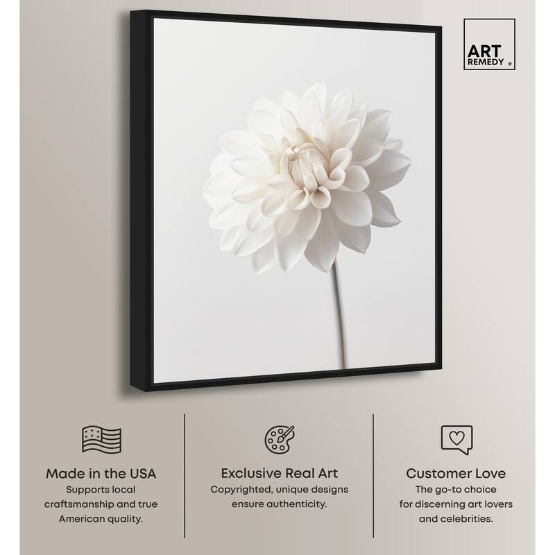 Pristine Blossom I Canvas by Art Remedy
