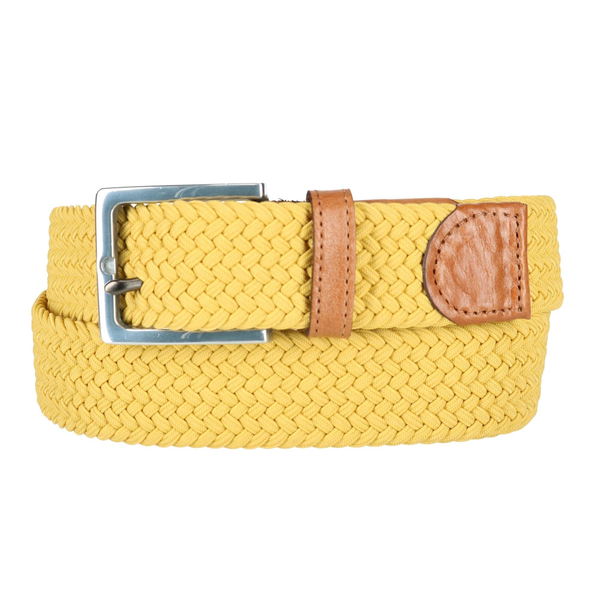 cole haan stretch weave belt