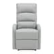 Option Light Grey Faux Leather