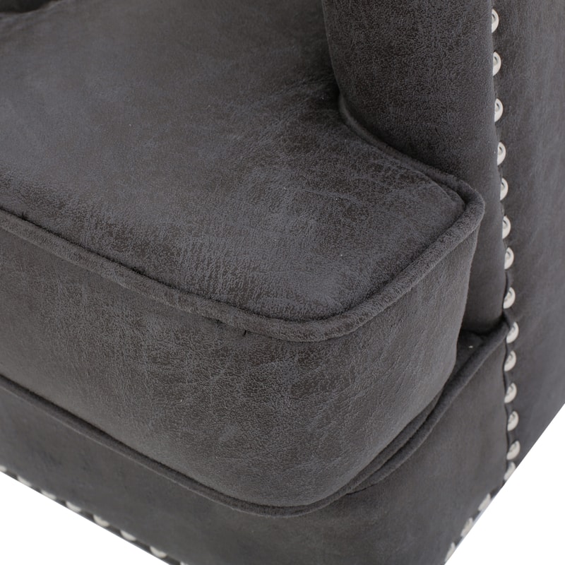 28" Button Tufted Club Chair