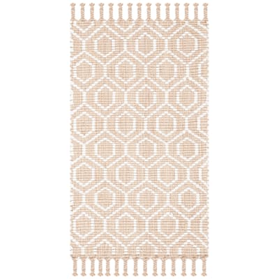 SAFAVIEH Hand-Woven Montauk Talya Casual Cotton Rug