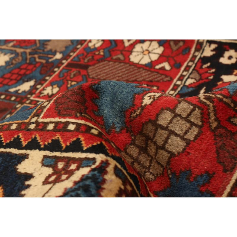 ECARPETGALLERY Hand-knotted Kayseri Vintage Red Wool Rug - 5'3 x 8'2