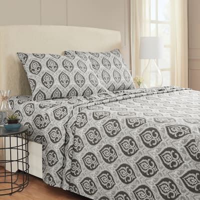 Superior Delevingne Fleur-de-Lis Deep Pocket Sheet Set