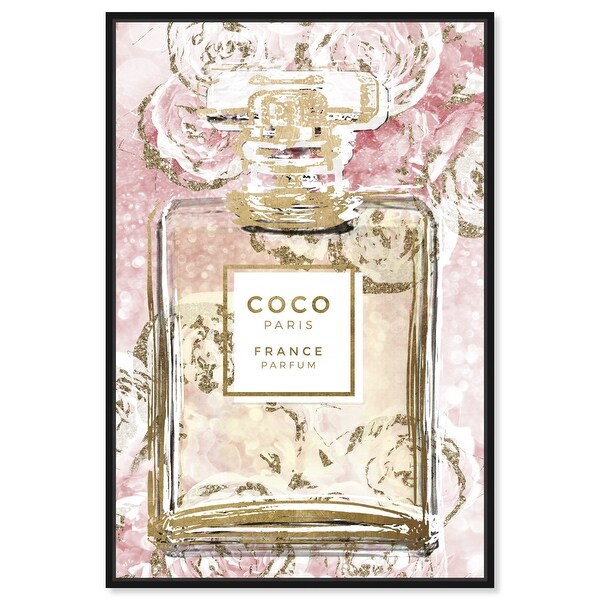 Oliver Gal 'Floral French Perfume' Fashion and Glam Wall Art