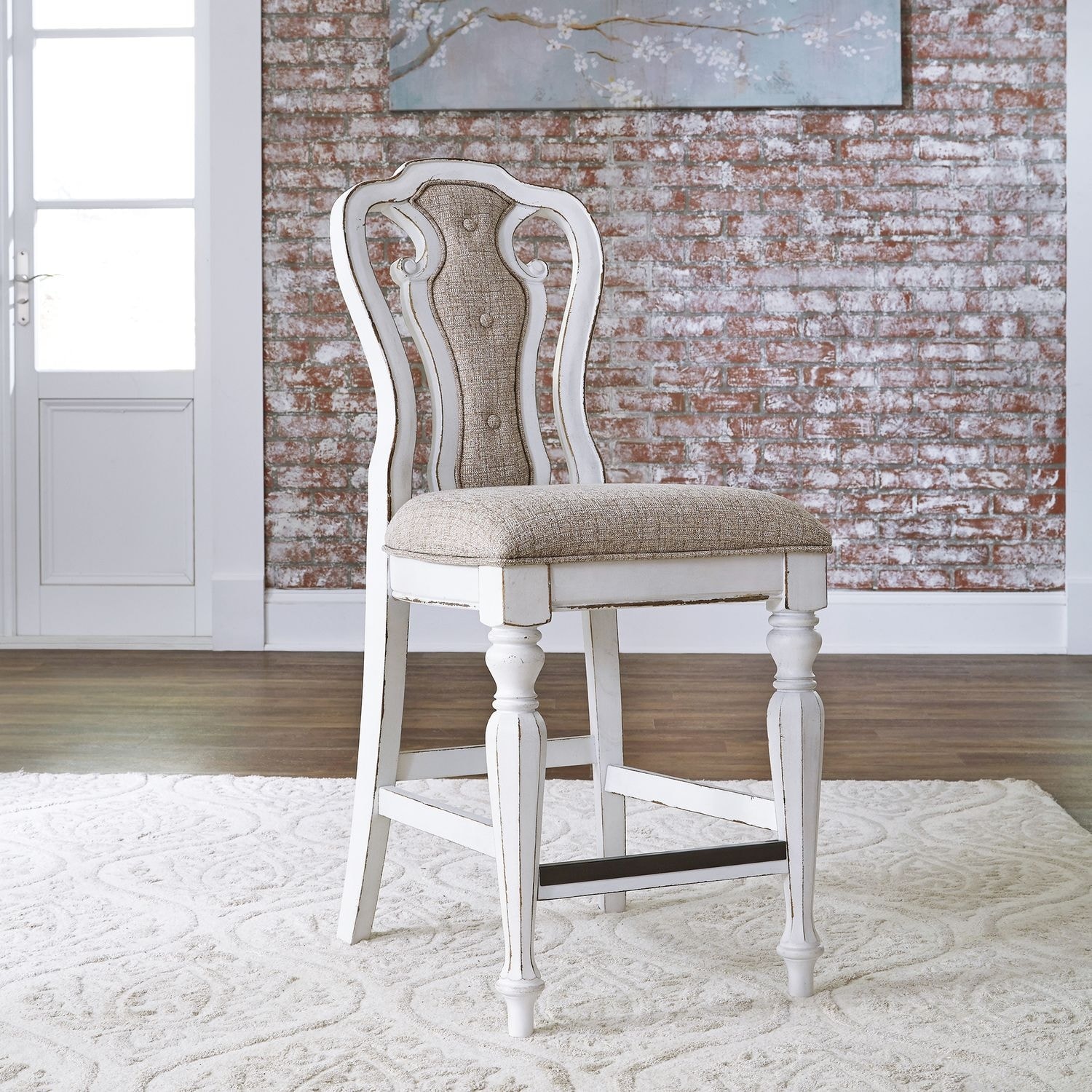 Antique Counter and Bar Stools - Overstock