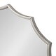 preview thumbnail 38 of 46, Kate and Laurel Lalina Scalloped Round Framed Accent Mirror