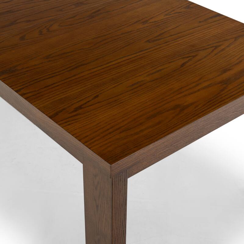 SAFAVIEH Couture Desmond Extendable Wood Dining Table - 90"W x 41"D x 30"H