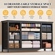 preview thumbnail 10 of 19, 10 Drawer Dressers for Bedroom