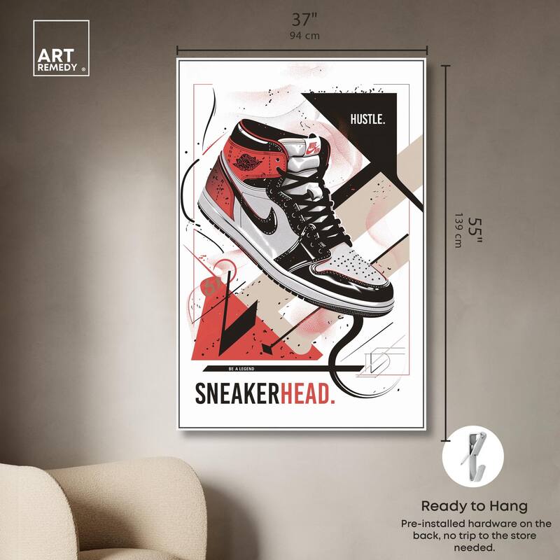 Stylish Sneakerhead Canvas by Art Remedy