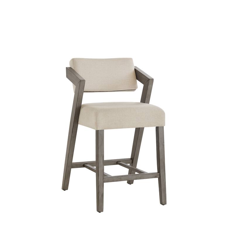 Kalispell Wood Finish Counter & Bar Chair by iNSPIRE Q Modern
