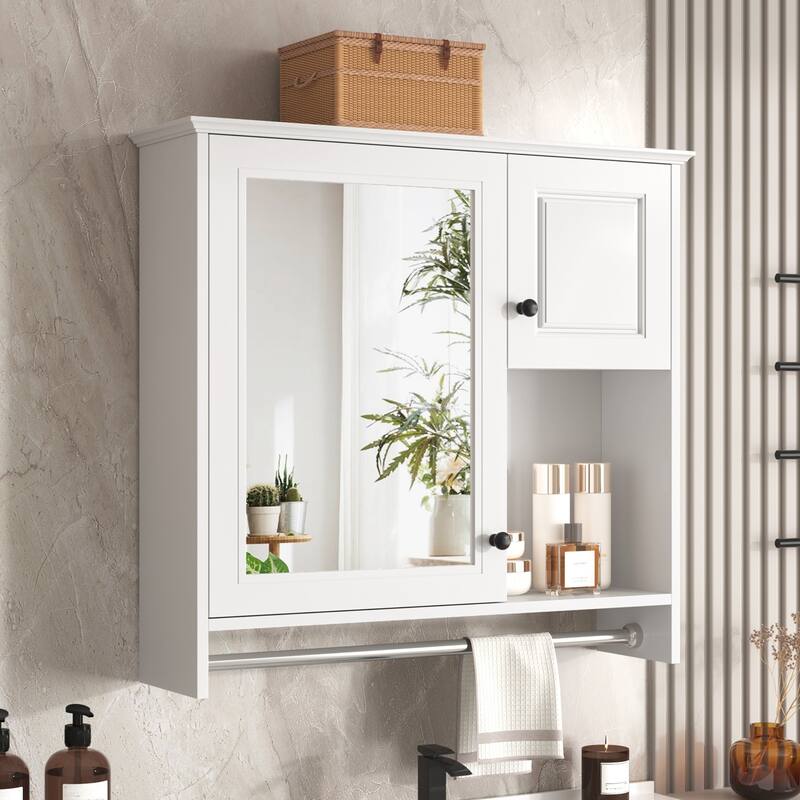 30'' Bathroom Wall Cabinet With Mirror