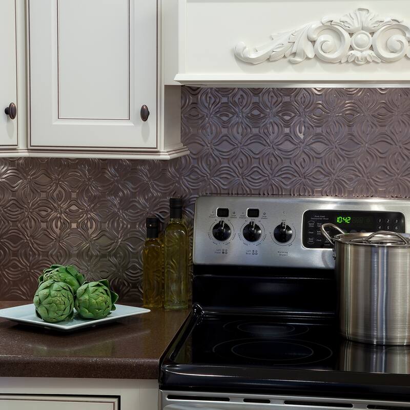 FASÄDE Lotus Decorative Vinyl Backsplash Panel