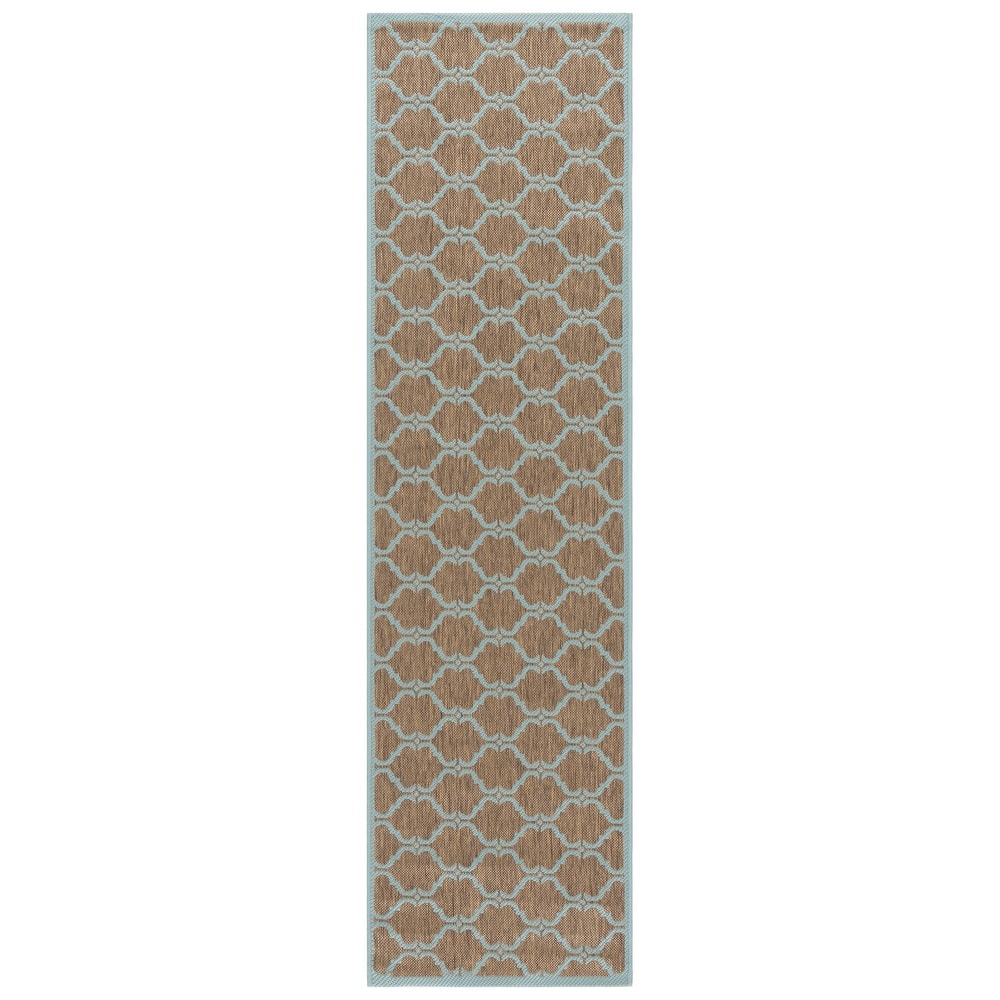 SAFAVIEH Courtyard Rozina Indoor/ Outdoor Waterproof Patio Backyard Rug