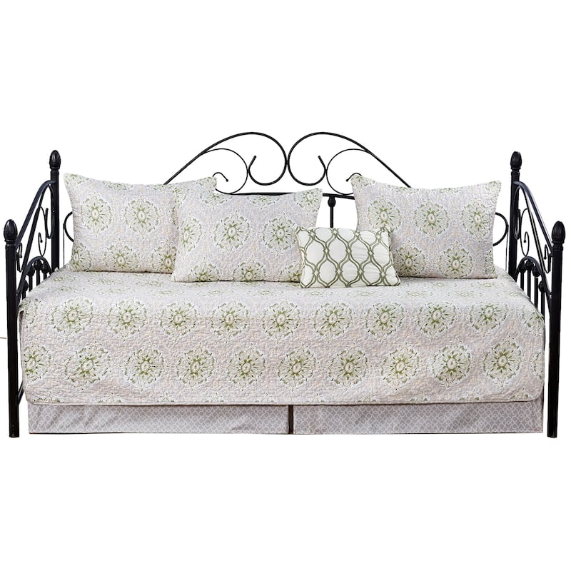 Serenta 6 Piece Cotton Blend Daybed Bedspread Coverlet Set - 75" x 39"