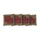 preview thumbnail 1 of 1, Denver Pioneers Gold Cornhole Bags All-Weather Resin Filled