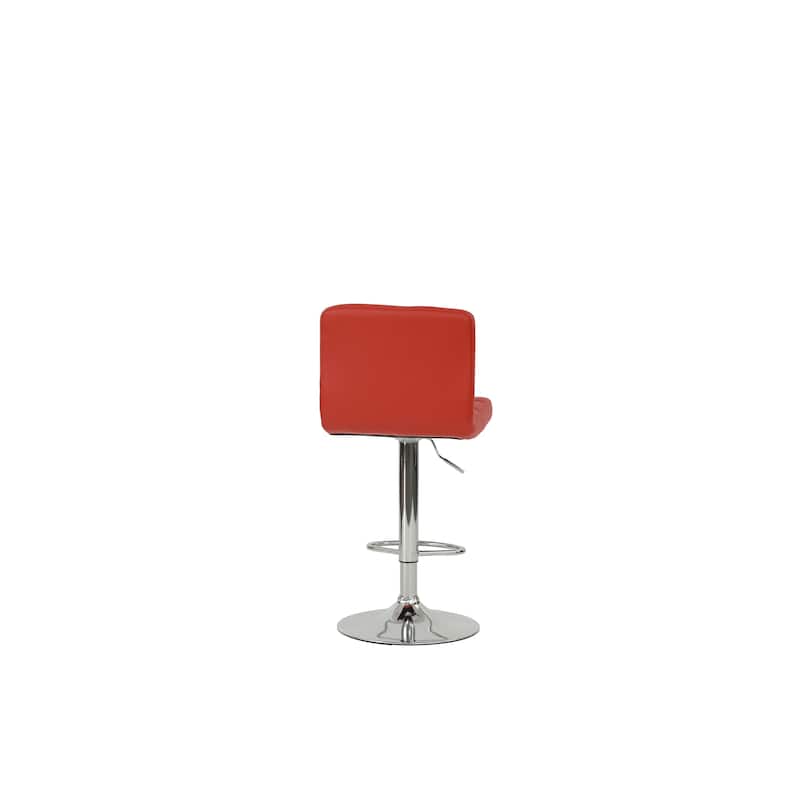 Bar Stool In Red