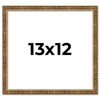 13x12 Frame Gold Solid Wood Picture Frame - Complete Modern Photo