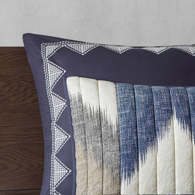 GDF Studio - Printed Cotton Quilt Comforter Set