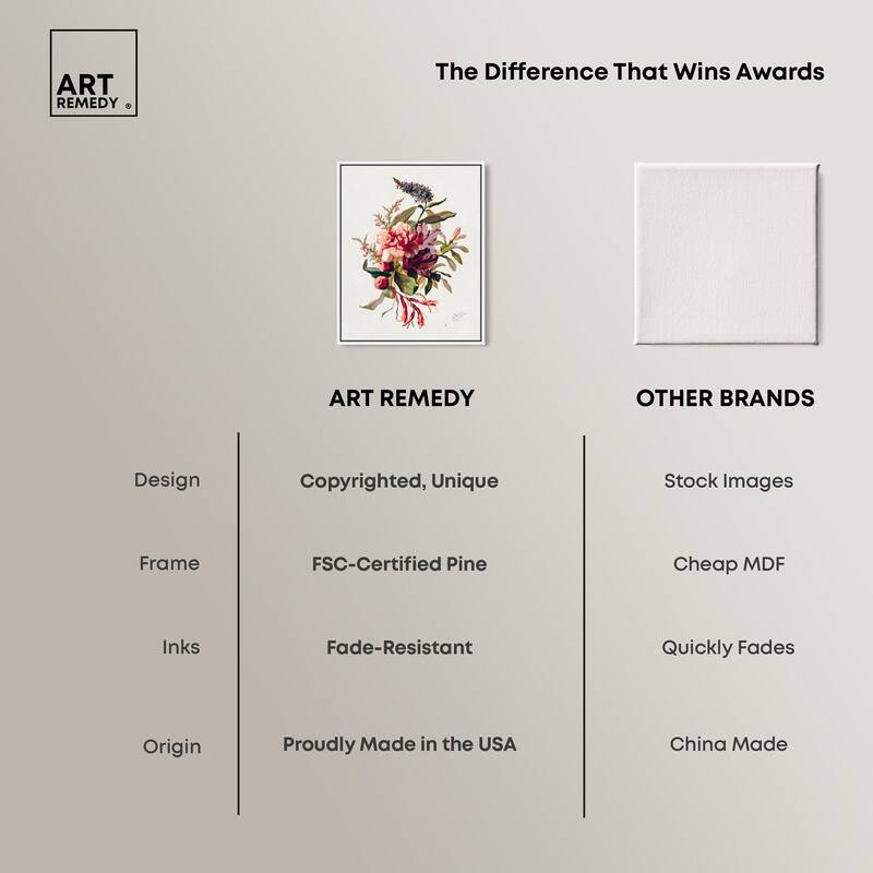 Winter-Flowering Plants Canvas by Art Remedy