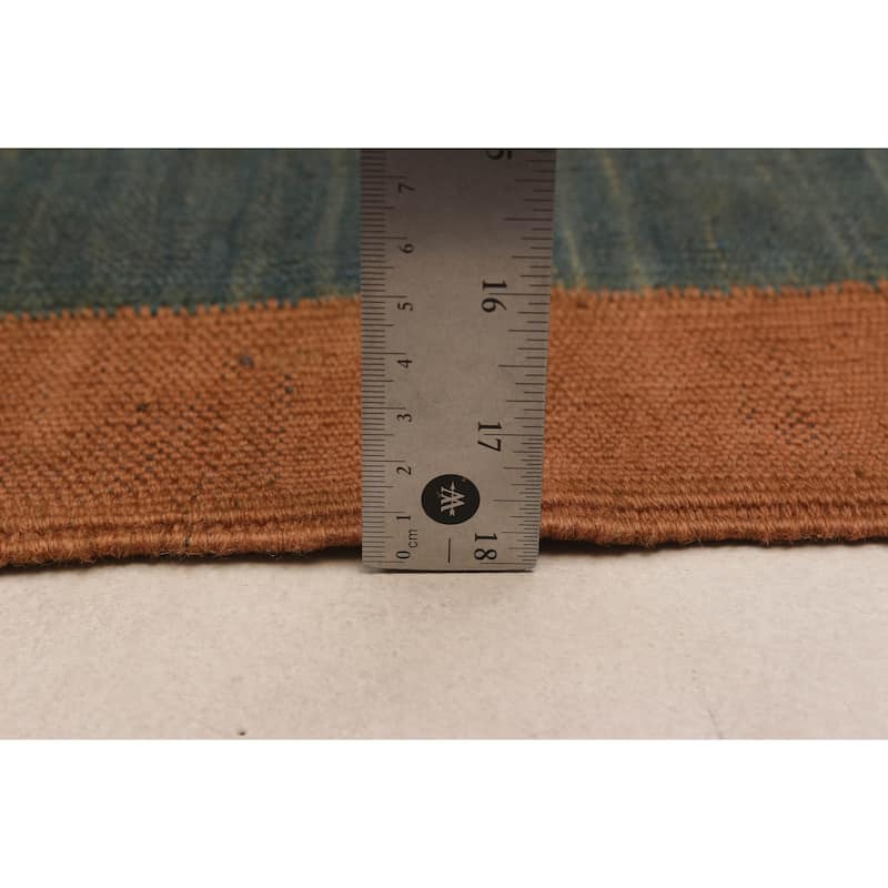 ECARPETGALLERY Flat-Weave Sivas Copper Wool Kilim - 9'6 x 12'6