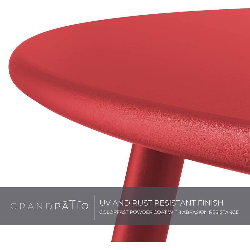 18" or 28" Round Outdoor Side Table End Table Coffee Table