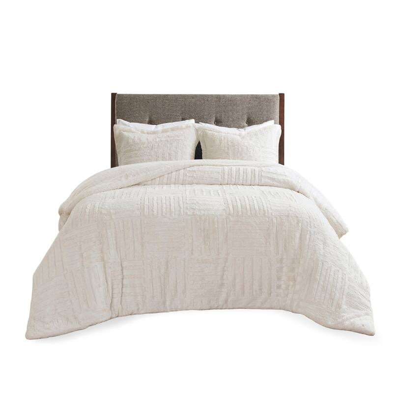 Twin Fur Down Alternative Comforter Mini Set