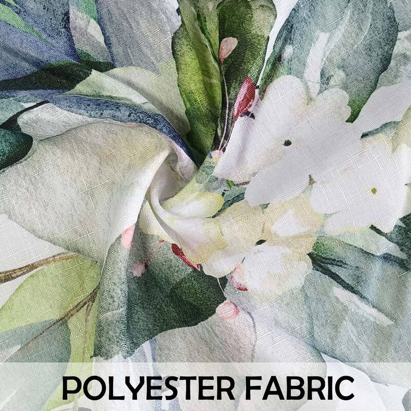 Sage Green Shower Curtain for Bathroom Eucalyptus Fabric 72" x 72"