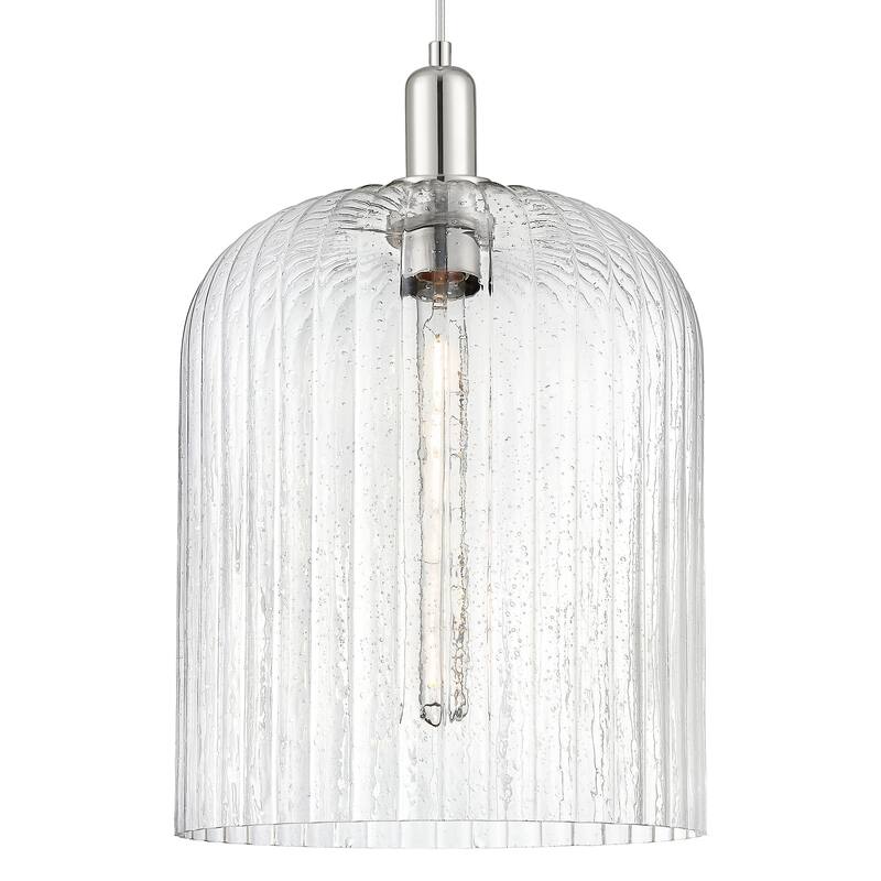 Innovations Lighting 716-1P-G559-12SDY Bridal Veil 12" Wide Cord Hung - Polished Nickel