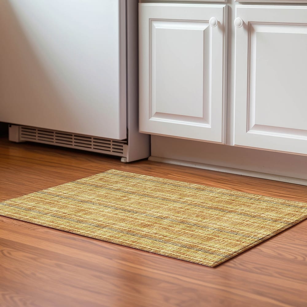 Premium Washable Super Soft Stripe Ombre Mayfield Rug