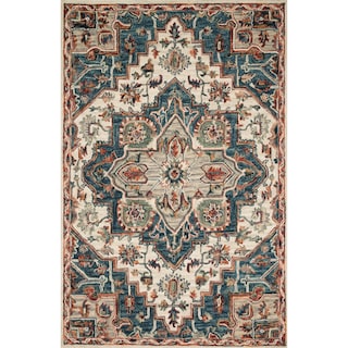 Alexander Home Madeline Wool Hand-Hooked Heritage Rug