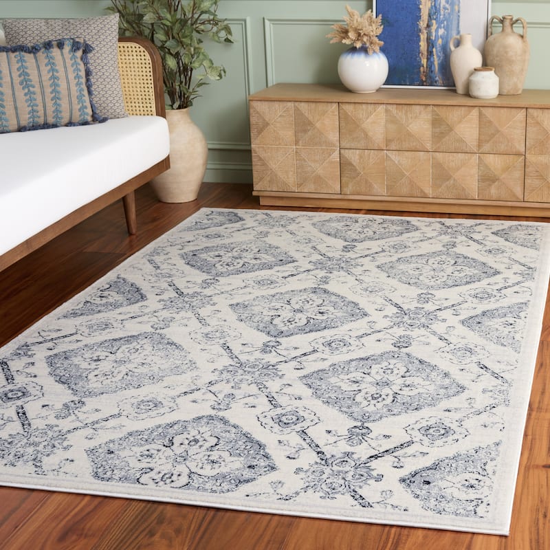 SAFAVIEH Carnegie Raghad Modern Distressed Oriental Rug