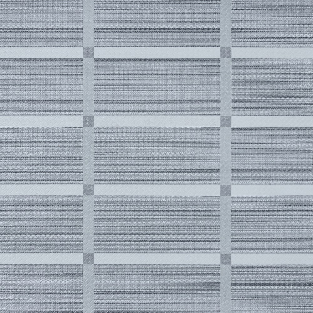 TOWN & COUNTRY BASICS Windowpane Plaid Anti Fatigue Kitchen Mat Non-Slip Backing