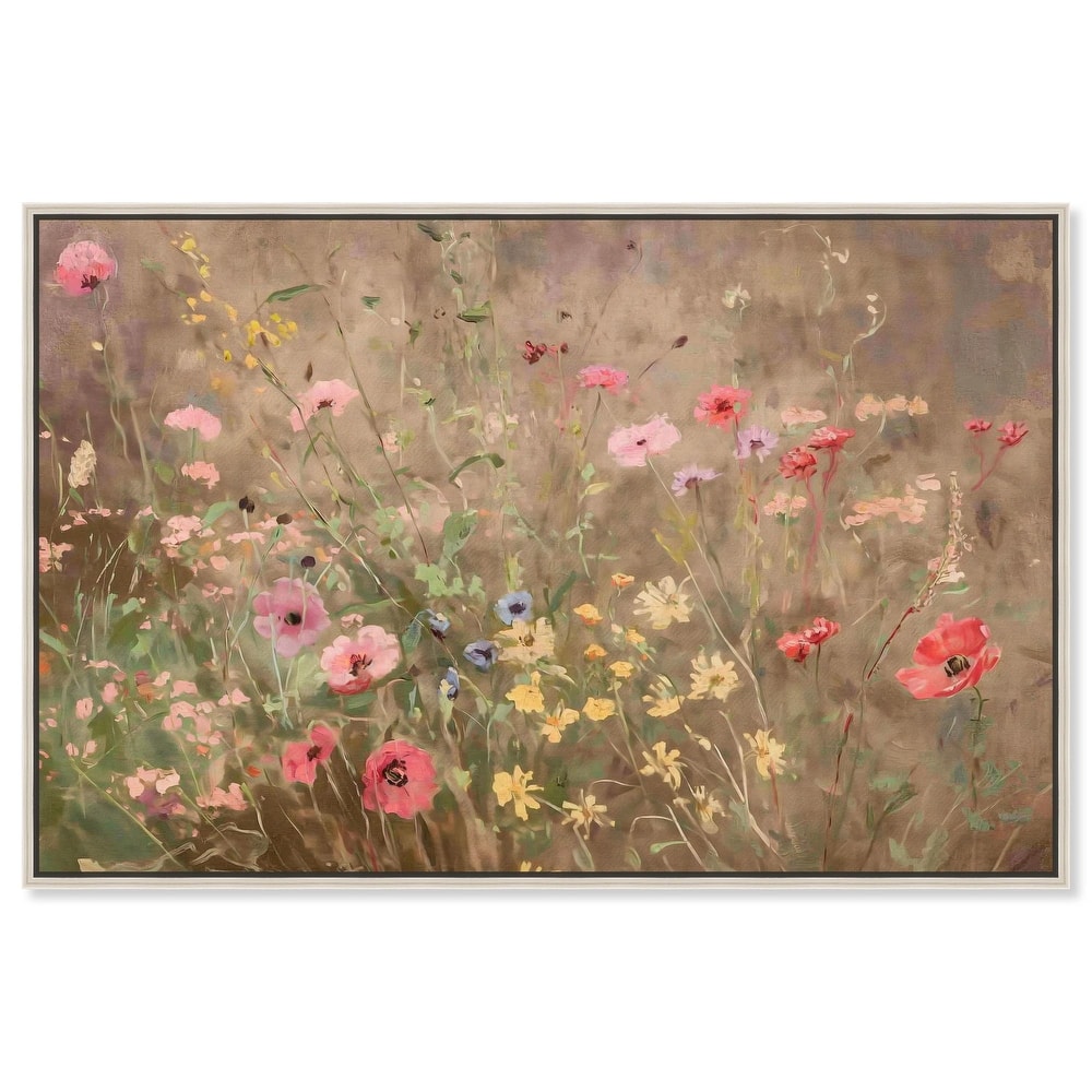Wildflower Meadow Canvas by Art Remedy