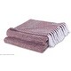 preview thumbnail 8 of 24, Cotton Throw Blankets All-Season Medium Weight | Set of 2 | Chevron Design (50''x60'')