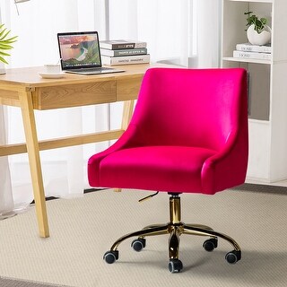 pink computer desk chair