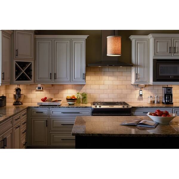 Shop Silver Colored Led Puck Lights Under Cabinet Lighting Kit