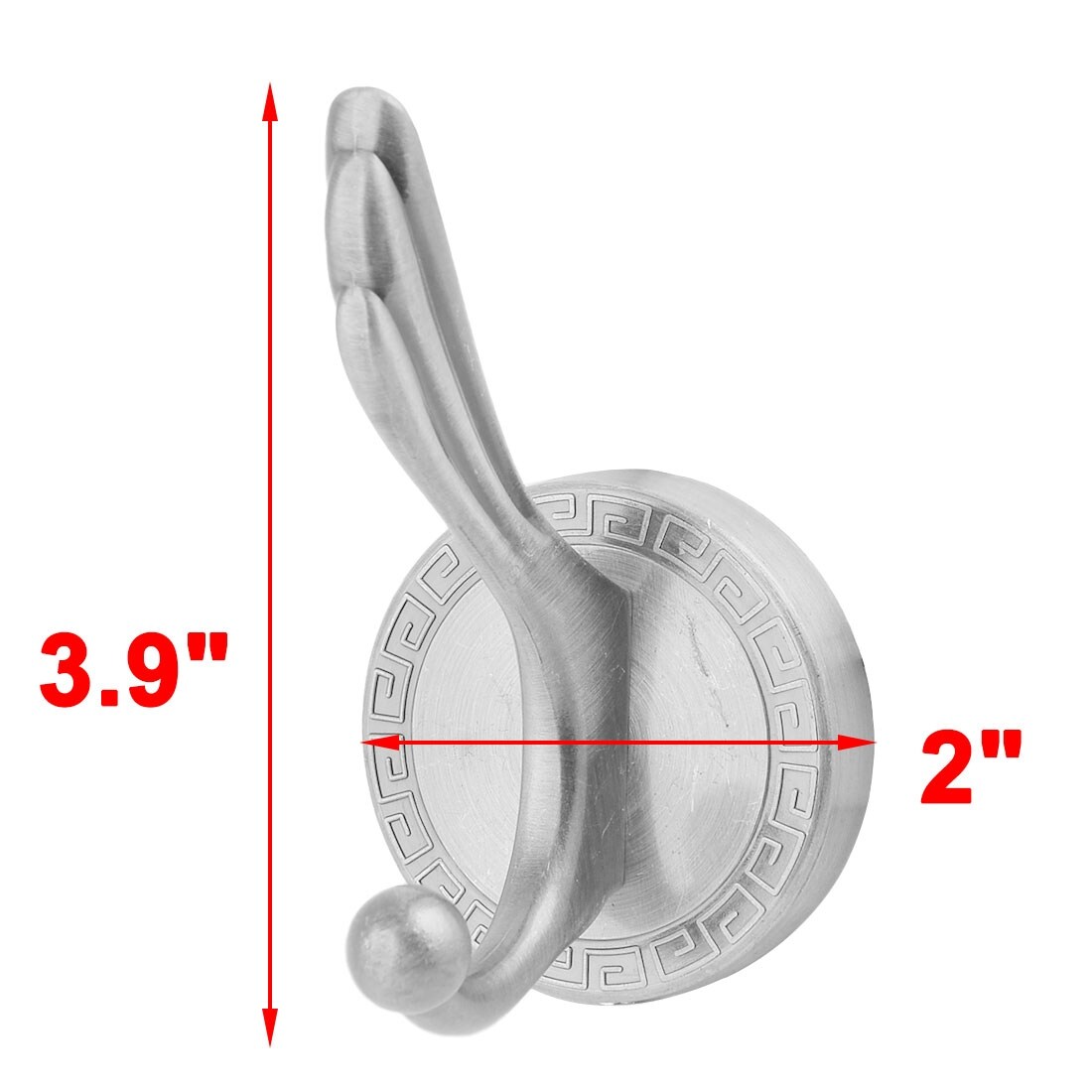 Shop Bathroom Single Hook Wall Mounted Towel Clothing Hanging