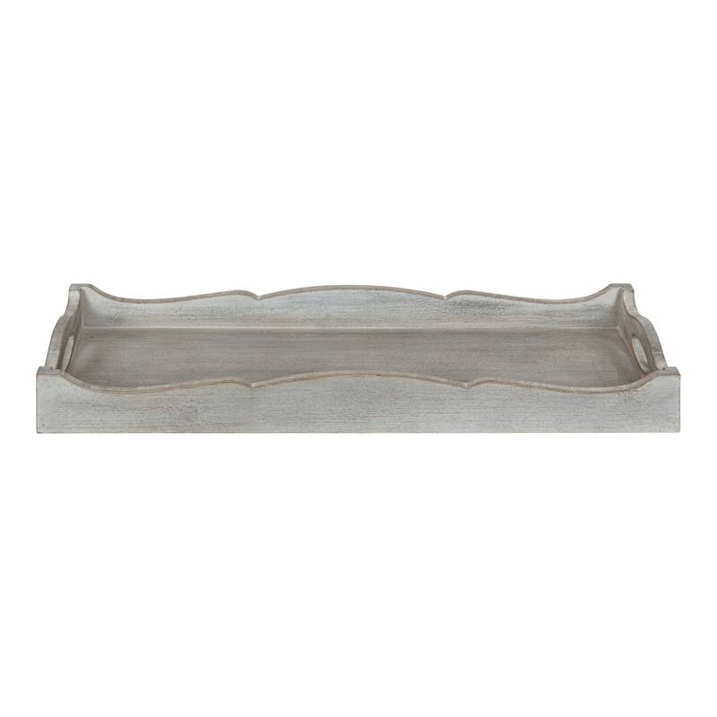 Kate and Laurel Astral Decorative Wood Tray