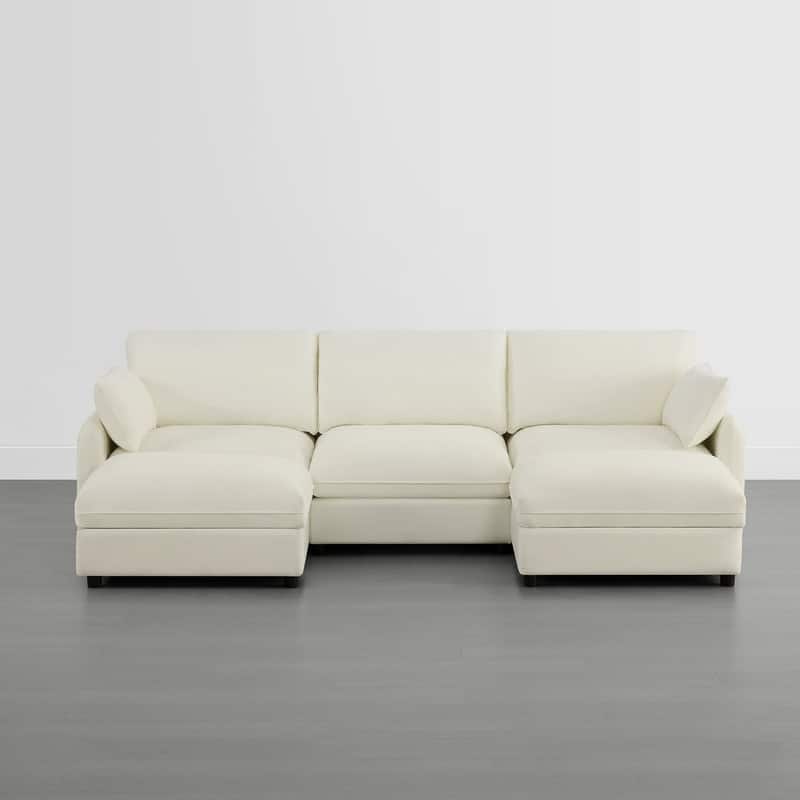 Spruce & Spring Oversized Cloud Modular Sectional Couches for Living Room