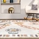 preview thumbnail 6 of 7, Nuloom Avianna Giraffe Kids Fringe Area Rug
