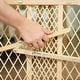 preview thumbnail 3 of 5, Position & Lock Adjustable Wood Baby Gate