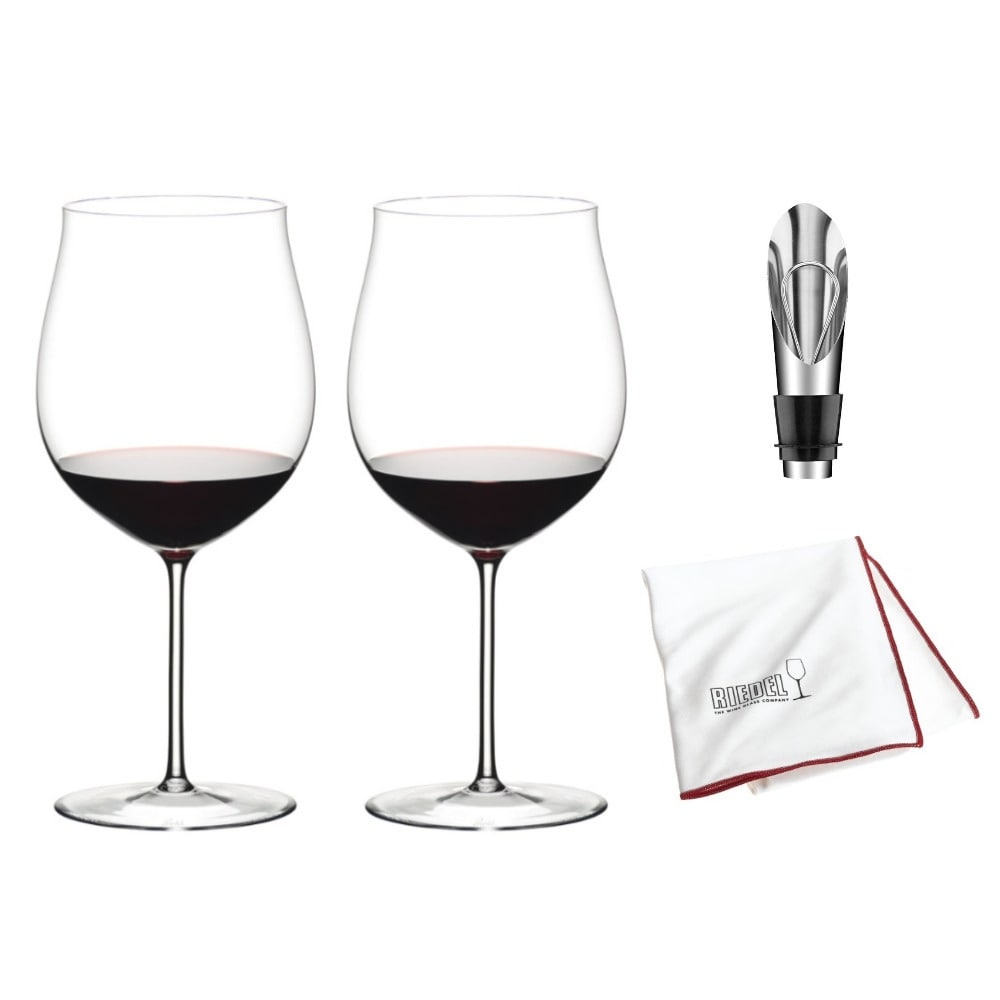 Shop Riedel Sommeliers Burgundy Grand Cru Wine Glass Set Of 2