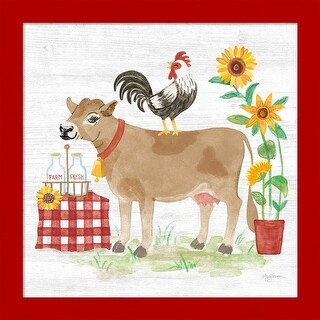 Mary Urban 'Farm Market II' Framed Art - Bed Bath & Beyond - 33532528