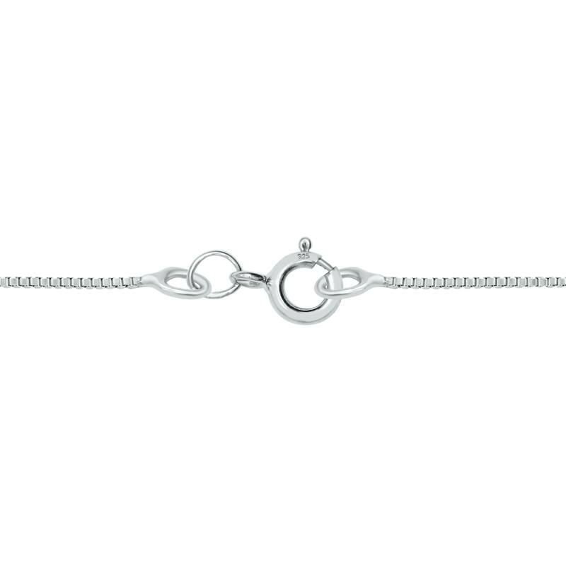 Marquee 1/4 Carat TW Diamond Infinity Love Pendant in .925 Sterling Silver