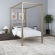 preview thumbnail 1 of 18, Avenue Greene Gia Metal Canopy Bed
